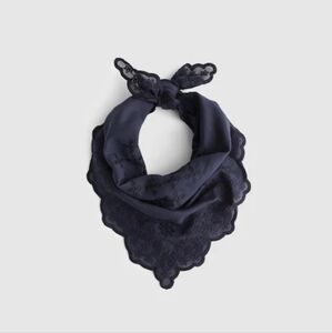 Madewell Organic Cotton Eyelet Bandana